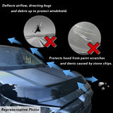 Stainless Trim Weather Shields + Bonnet Protector for Toyota RAV4 2019-Onwards