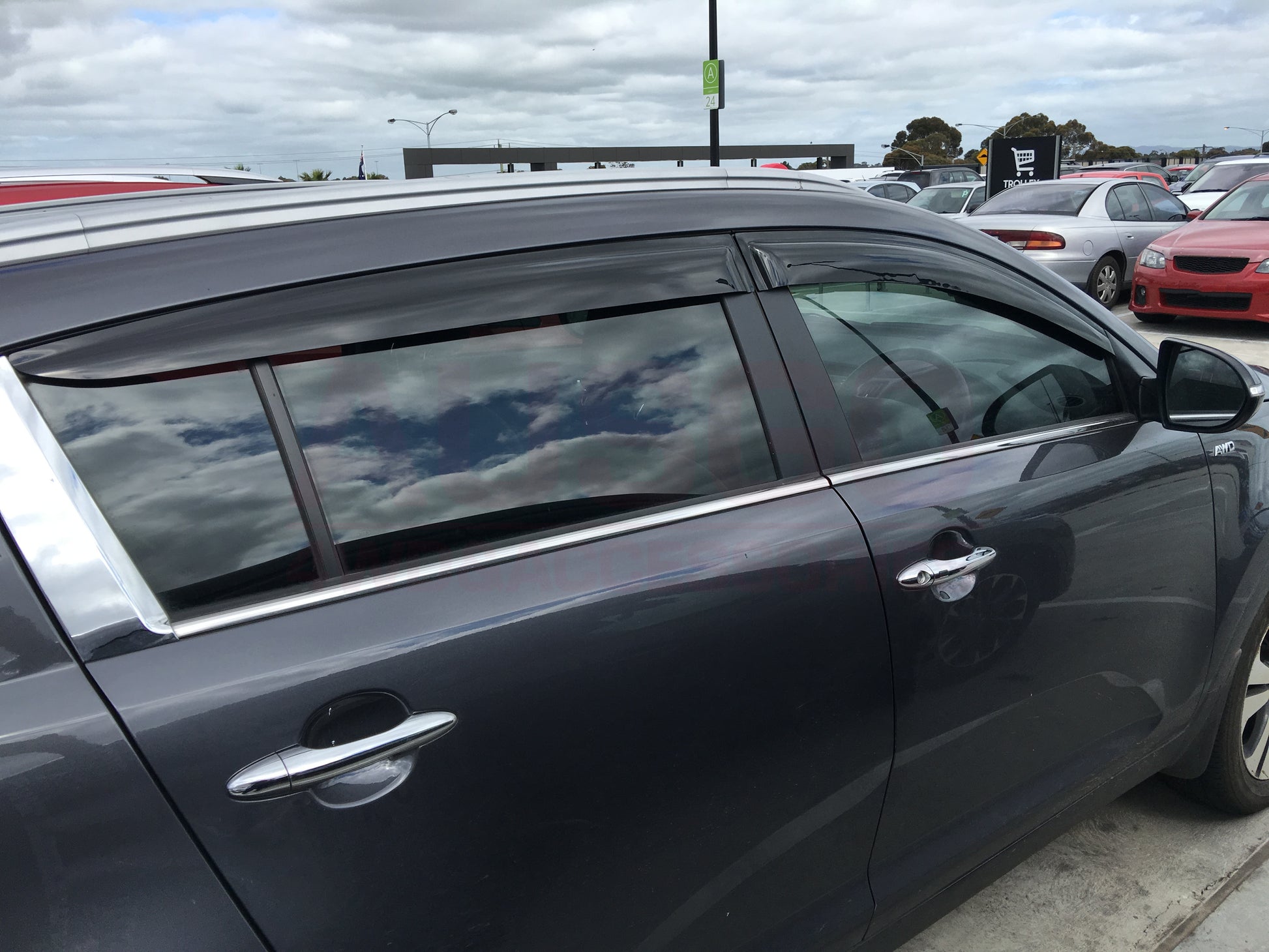 Weather Shields for KIA Sportage SL Series 2010-2015