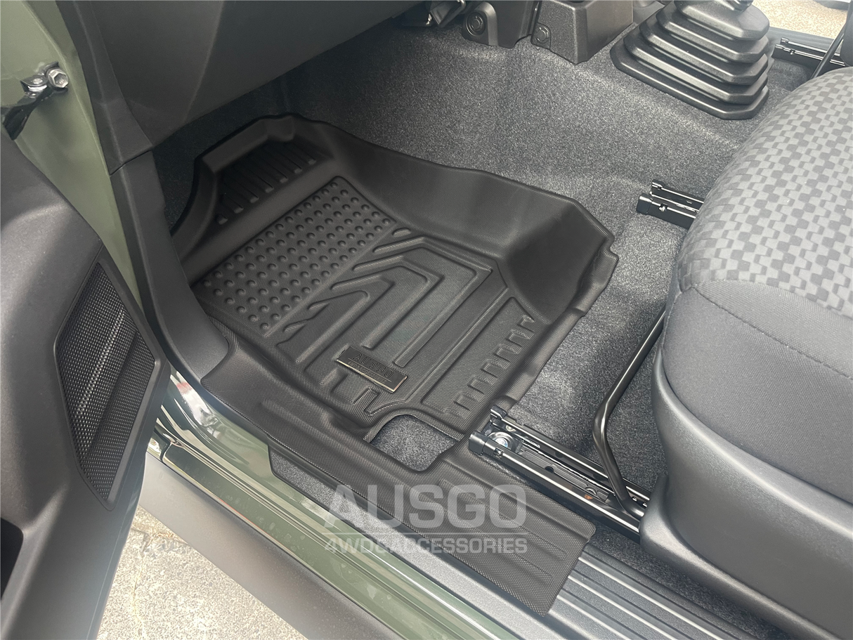 5D Car Floor Mats for Suzuki Jimny 3-Door Auto Trans 2018-Onwards Front Row Only