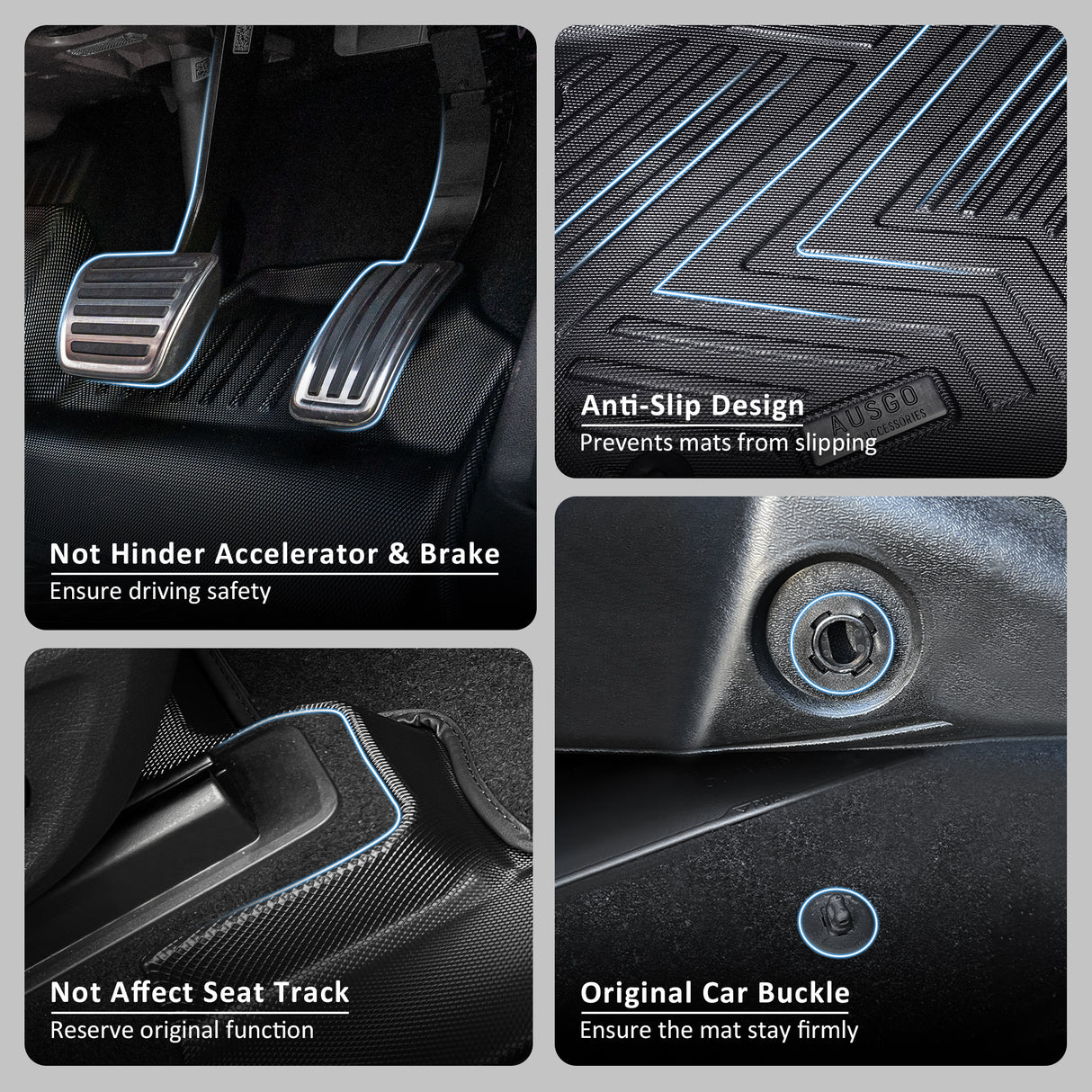 PRE-ORDER Double-Layer Car Floor Mats for Hyundai Tucson 2021-Onwards