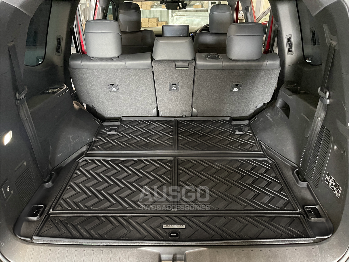 5D Moulded Car Floor Mats for LEXUS LX Series LX500d LX600 2021-Onwards 7 Seater