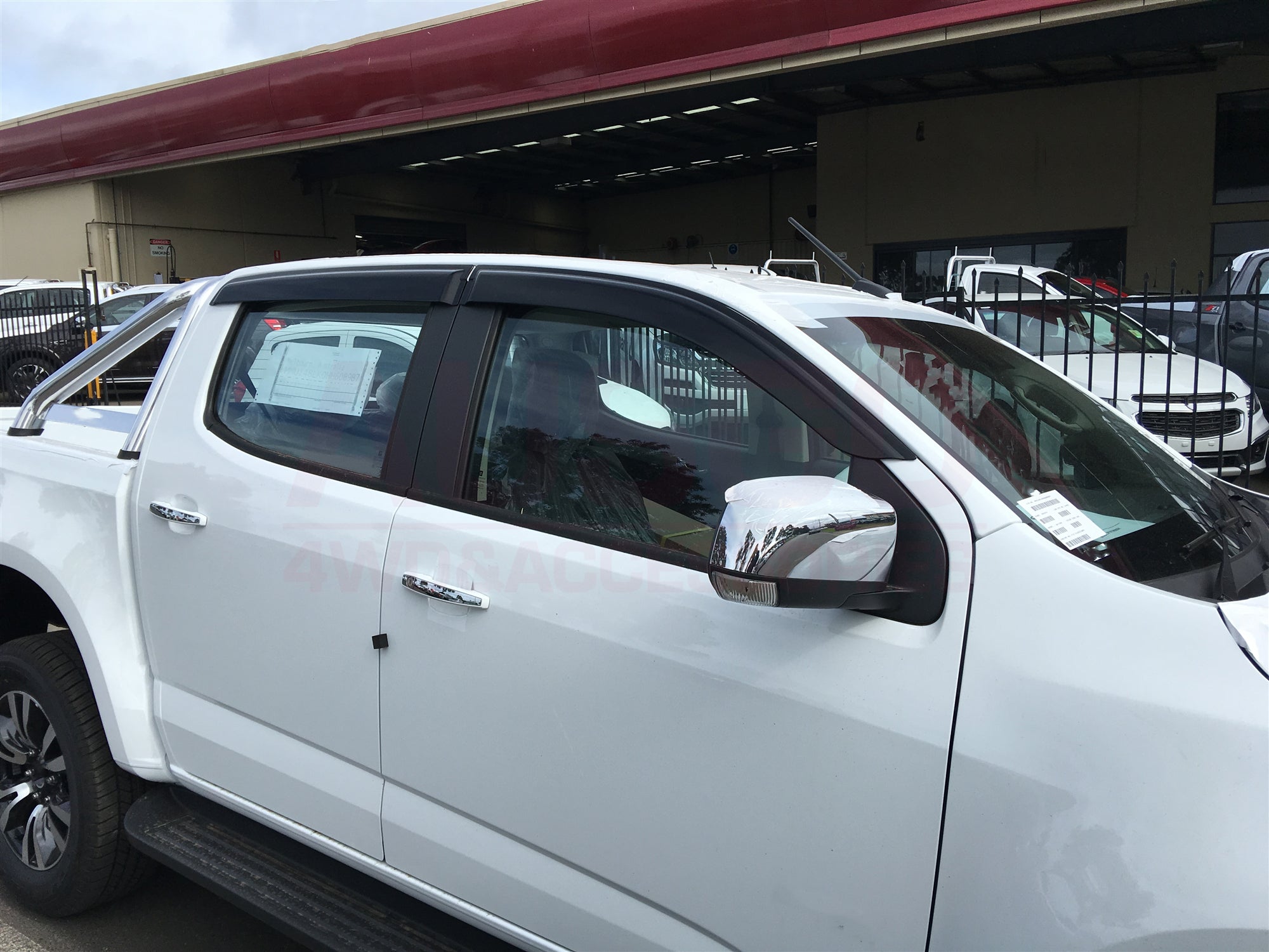 Injection Weather Shields for Holden Colorado Dual Cab RG Series 2012-Onwards