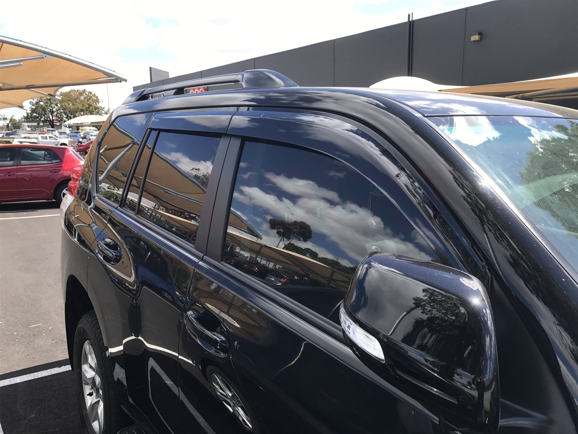 Injection Weather Shields for Toyota LandCruiser Prado 150 Series 2009-Onwards