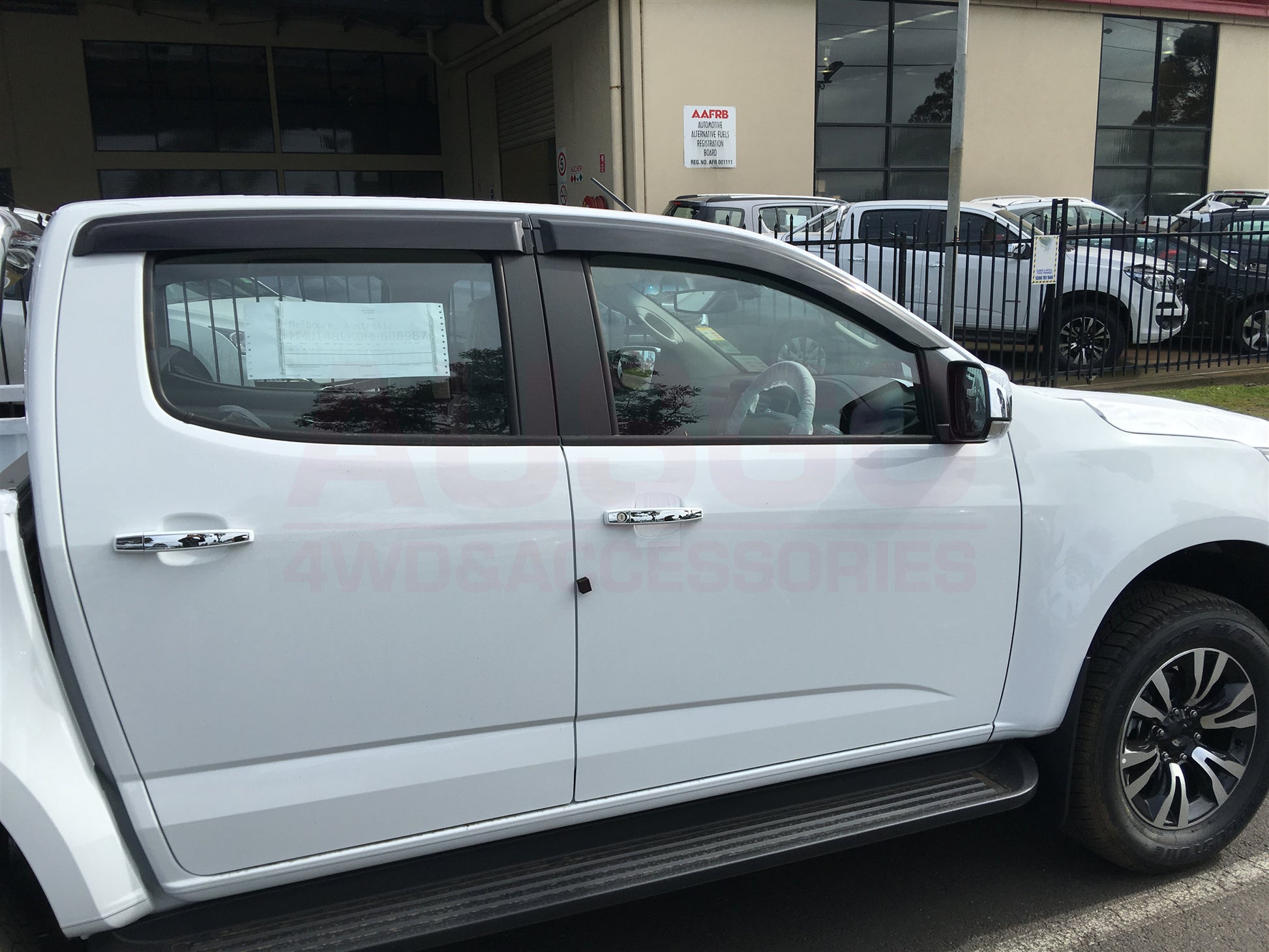 Injection Weather Shields for Holden Colorado Dual Cab RG Series 2012-Onwards