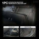 5D Car Floor Mats for Volkswagen Amarok 2H Series Dual Cab 2009-2022