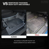 5D Car Floor Mats for Mitsubishi Triton MQ MR Series Single / Extra Cab 2015-2024