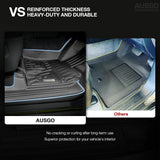 5D Moulded Car Floor Mats for Toyota LandCruiser 200 LC200 2012-2021