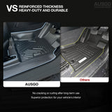 5D Car Floor Mats for Mitsubishi Triton MV Next-Gen Single Cab 2024-Onwards