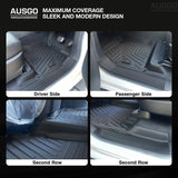 Floor Mats + Black Door Sill Protector for ISUZU MUX MU-X 2021-Onwards