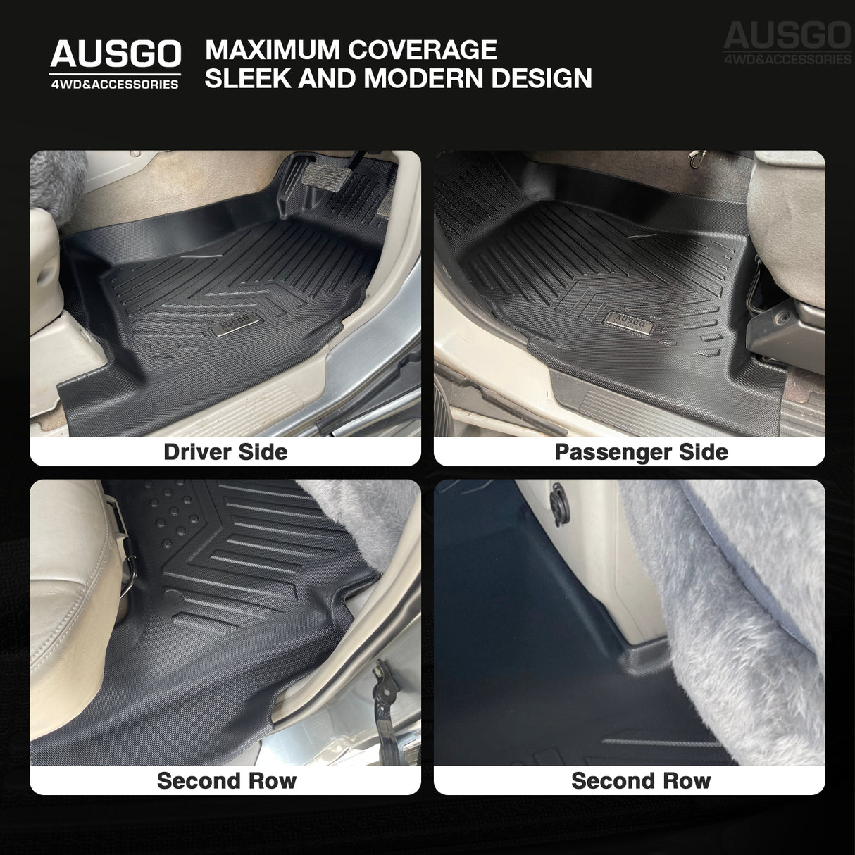 5D Car Floor Mats for Nissan Patrol GU Y61 1997-2015