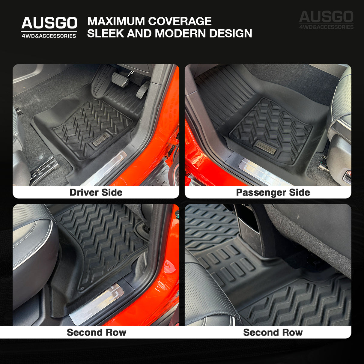 5D Car Floor Mats for GWM Tank 300 2023-Onwards