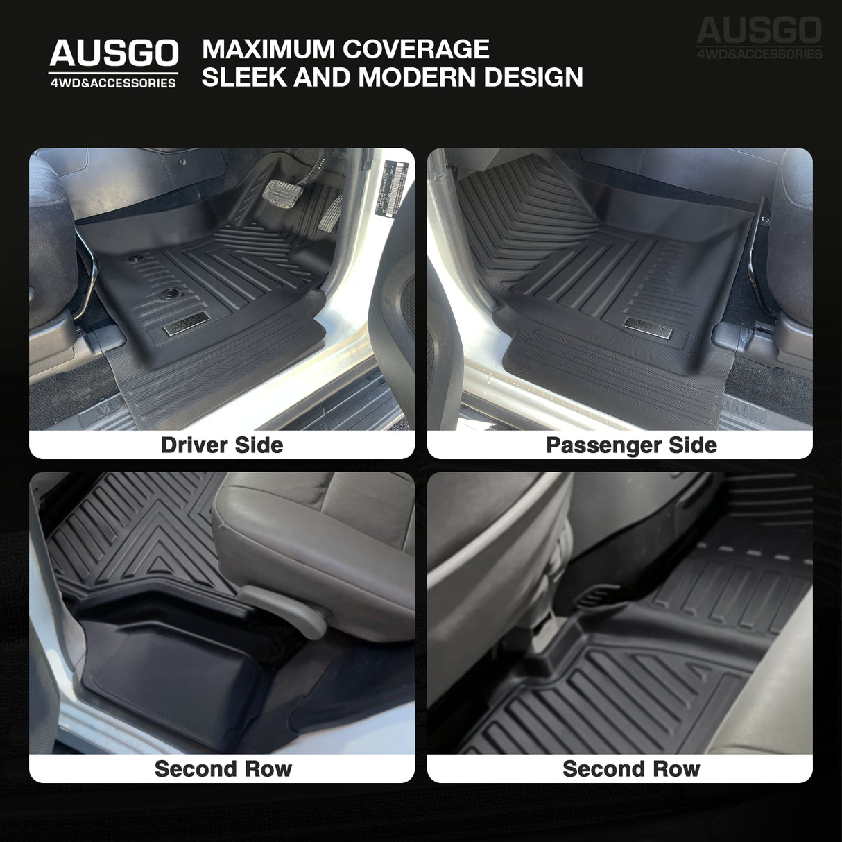 5D Car Floor Mats for Mitsubishi Pajero 2000-2021