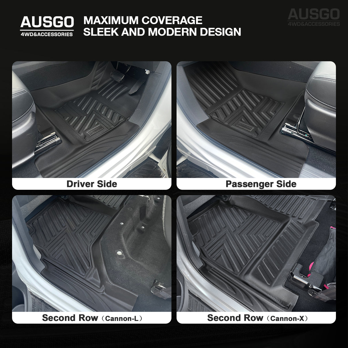 5D Car Floor Mats for GWM Cannon 2020-Onwards