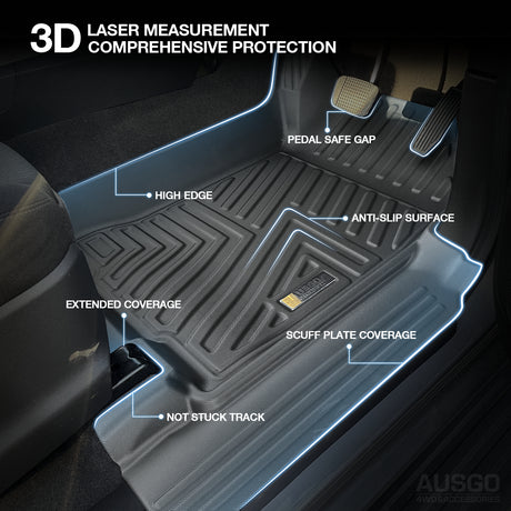 5D Car Floor Mats for Holden Trailblazer 2016-2020