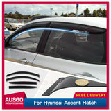 Weather Shields for Hyundai Accent RB Series Hatch 5D 2011-Onwards