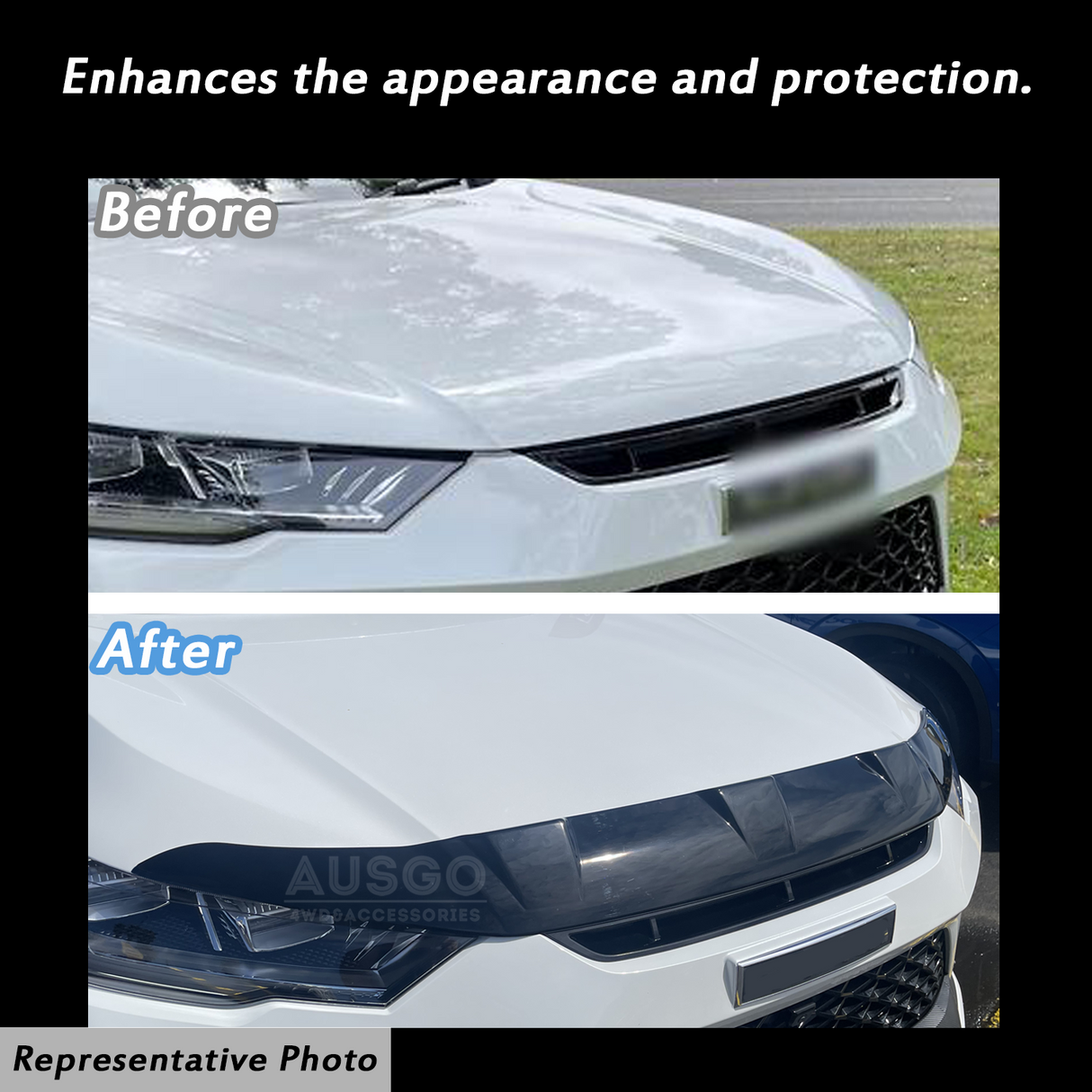 Luxury Weather Shields + Bonnet Protector for Haval Jolion 2021-2024