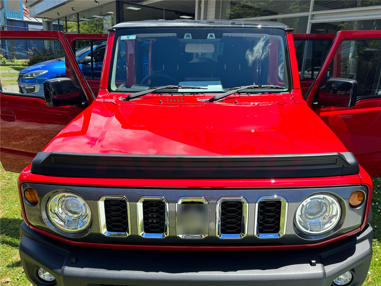 Weather Shields + Bonnet Protector for Suzuki Jimny 3-Door 2018-Onwards