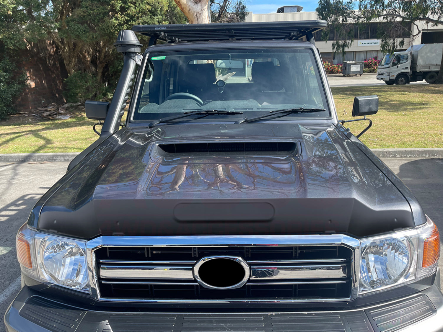 Land cruiser bonnet protector sales