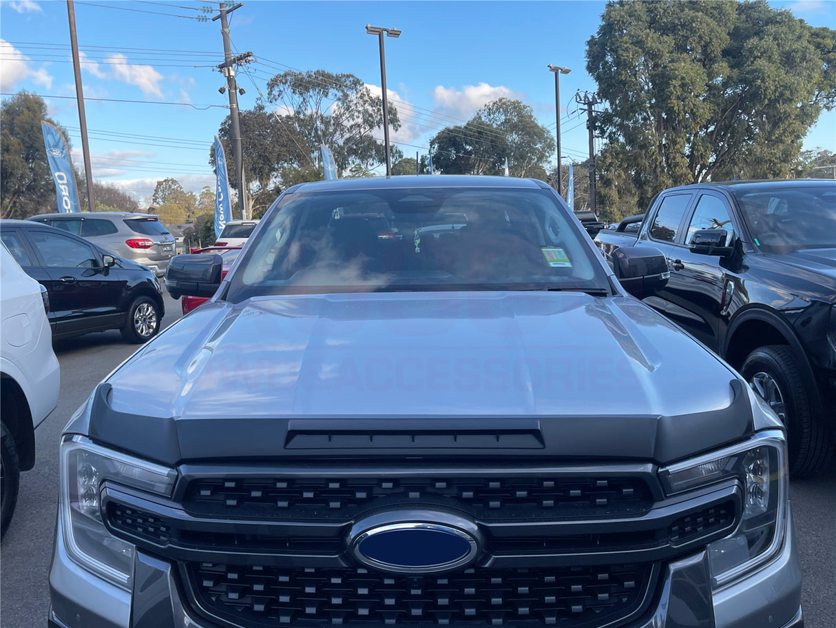 Weather Shields + Bonnet Protector for Ford Ranger Next-Gen Dual Cab 2022-Onwards