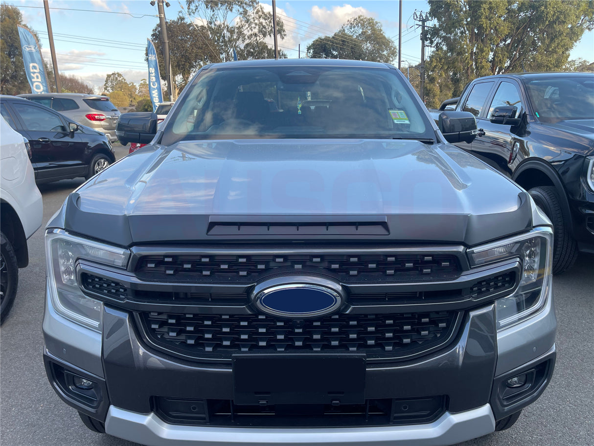 Weather Shields + Bonnet Protector for Ford Ranger Next-Gen Dual Cab 2022-Onwards