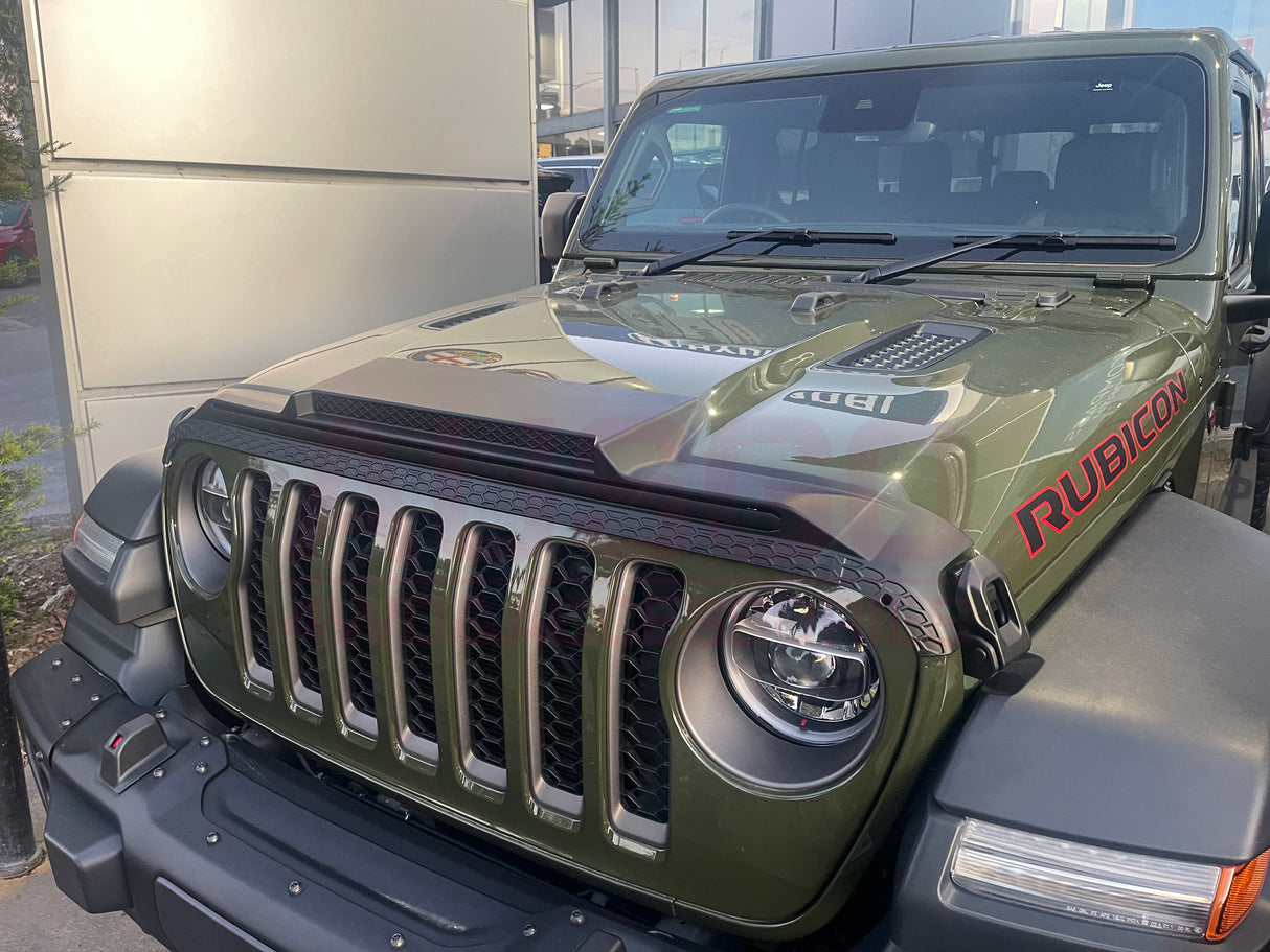 Weather Shields + Bonnet Protector for Jeep Wrangler JL Series 2018-Onwards