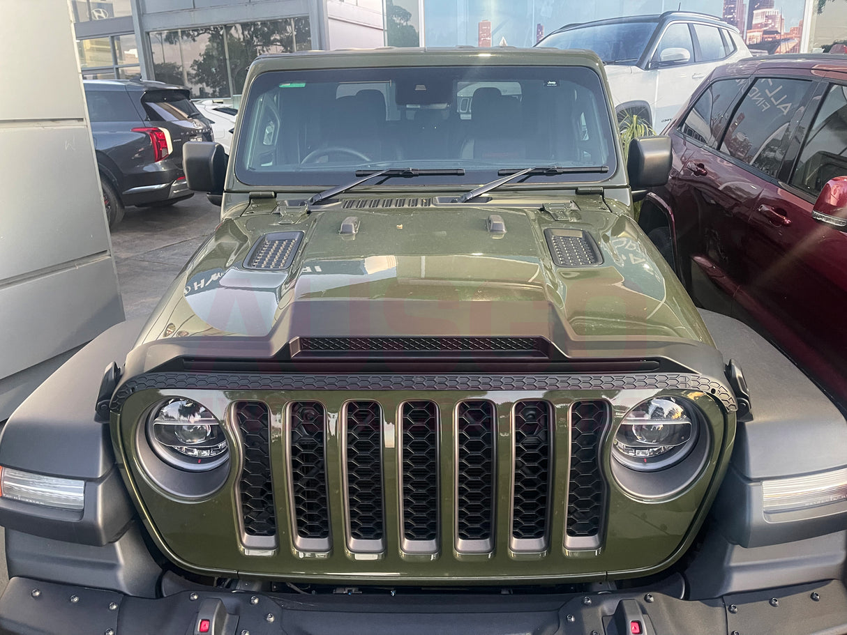 Weather Shields + Bonnet Protector for Jeep Gladiator 2020-Onwards