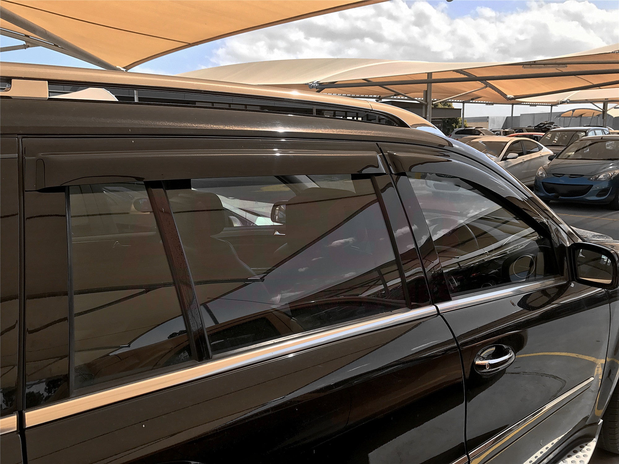 Weather Shields for Mercedes-Benz GL Class X164 2006-2012