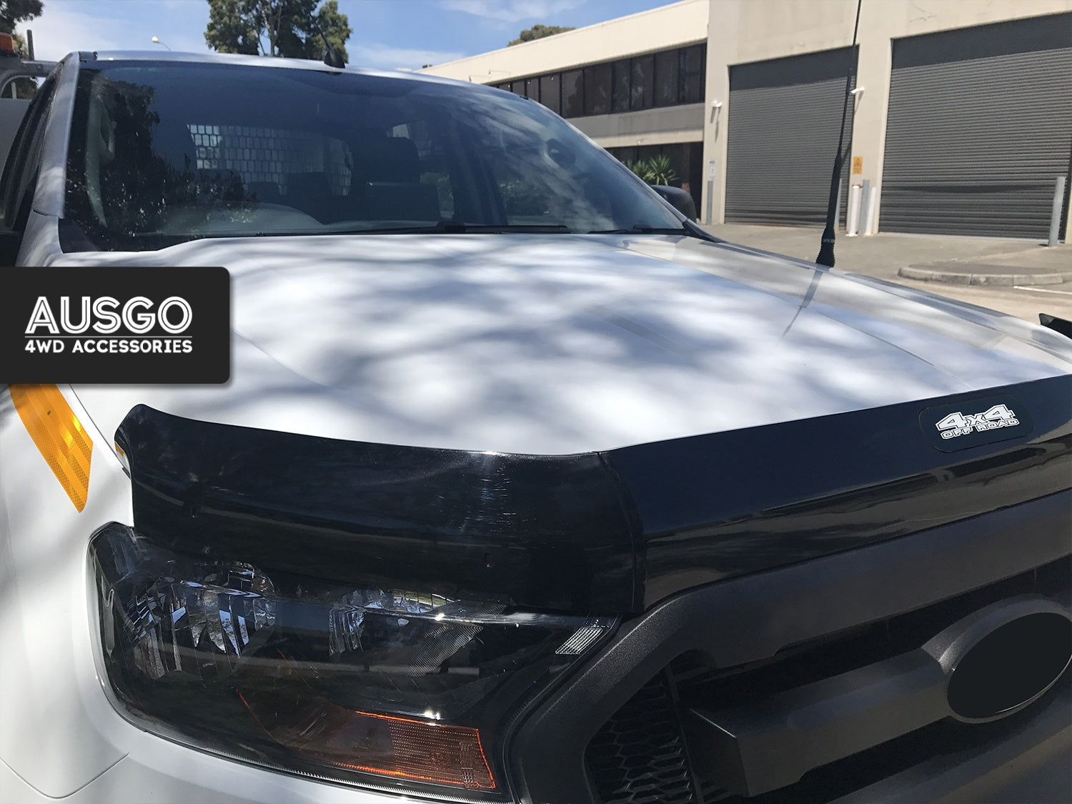 Weather Shields + Bonnet Protector for Ford Ranger Extra Cab 2016-2022
