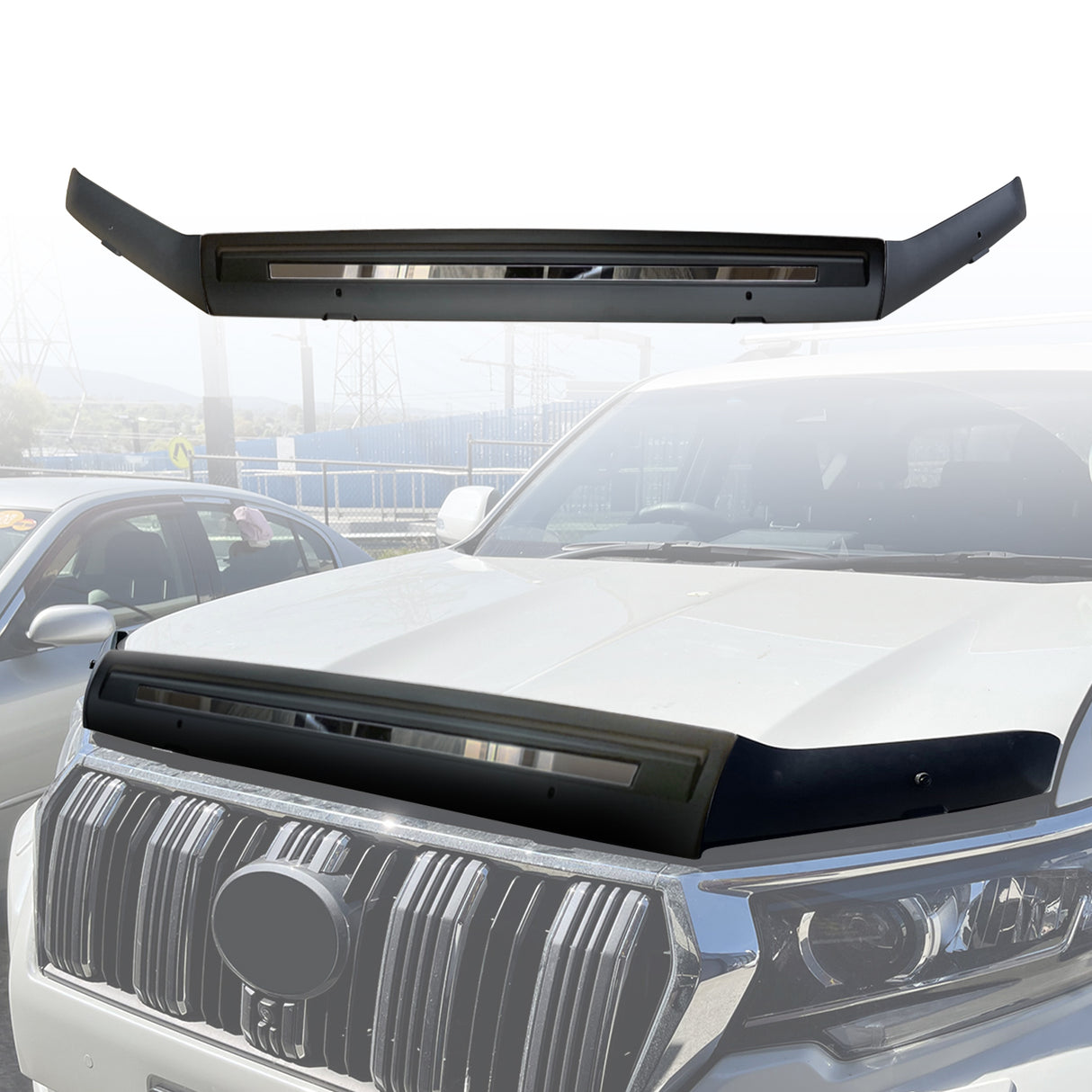 Bonnet Protector for Toyota Landcruise Prado 150 Series 2018-Onwards