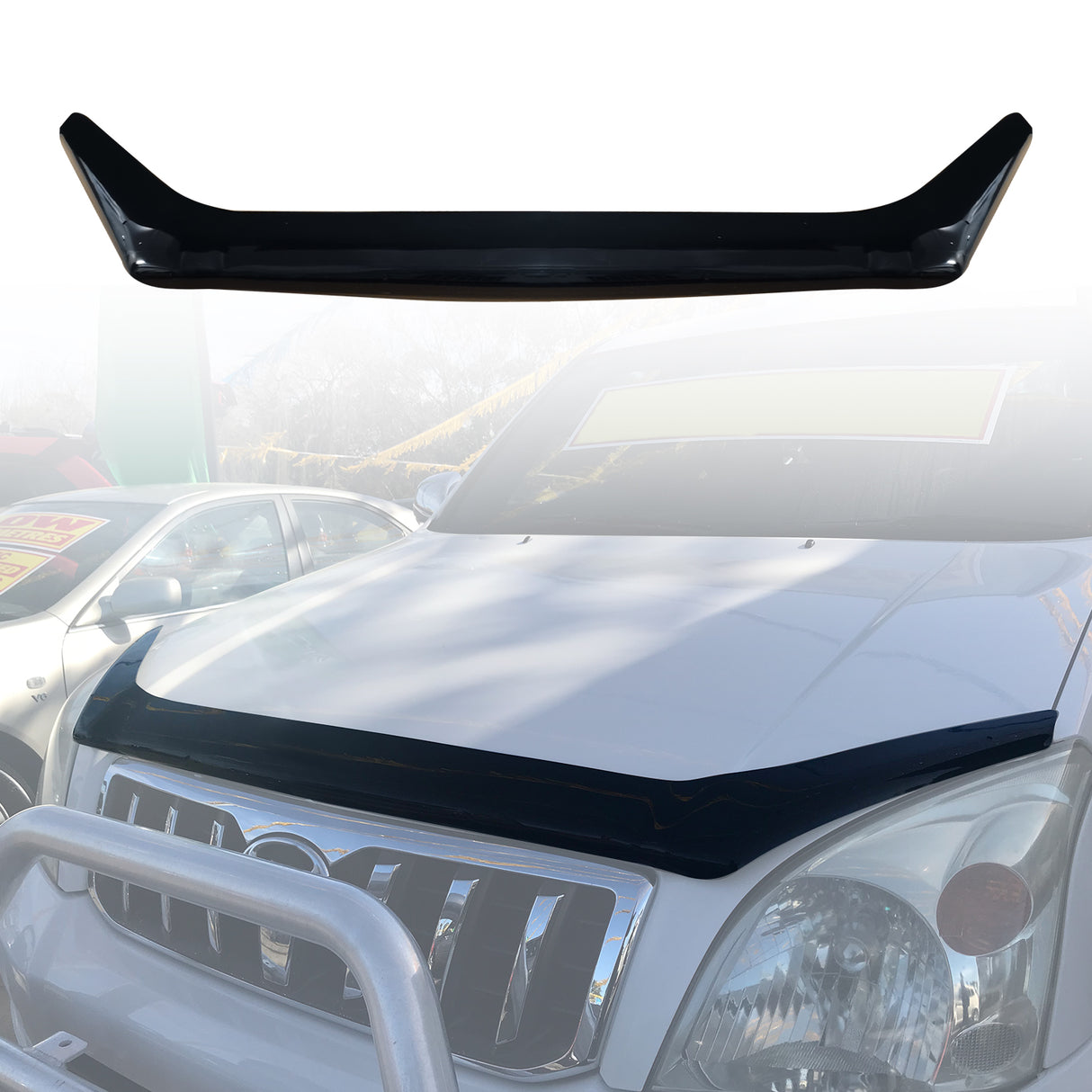 Bonnet Protector for Toyota LandCruiser Prado 120 Series 2003-2009 PICK UP ONLY