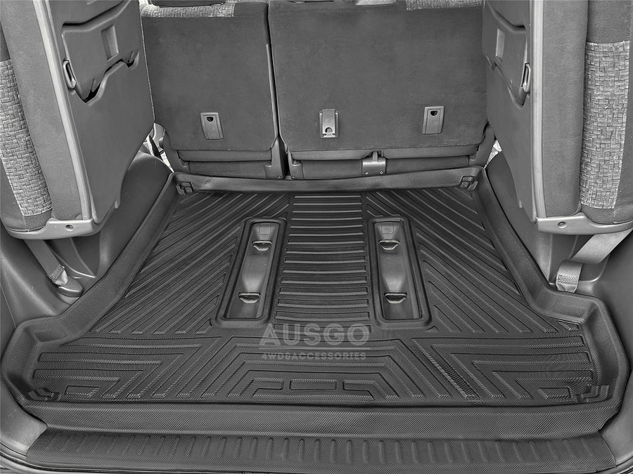 5D Moulded Car Floor Mats for Toyota Landcruiser Prado 120 Auto Transmission 2003-2009