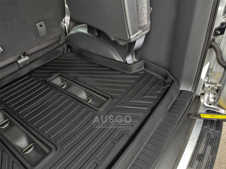 5D Car Floor Mats for Toyota Landcruiser Prado 120 Auto Transmission 2003-2009