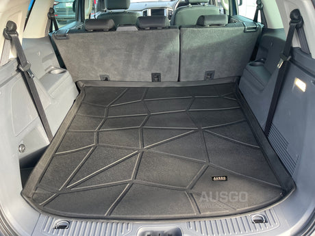 3D TPE Cargo Mat for Ford Everest UA Series 2015-2022 Boot Mat Boot Liner Trunk Mat