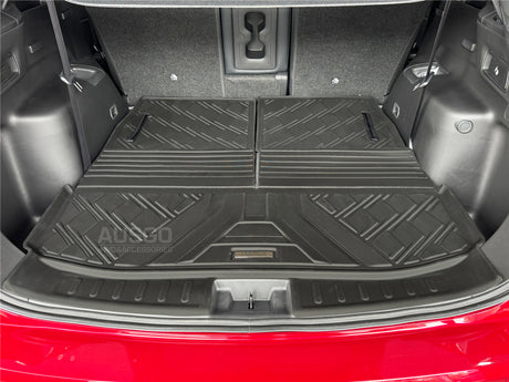3D TPE Cargo Mat for Mitsubishi Outlander 2021-Onwards 7 Seats Boot Mat Boot Liner Trunk Mat  Detachable 3PCS