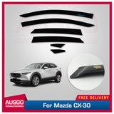 Luxury Weather Shields for Mazda CX-30 CX30 DM Series 2019-Onwards