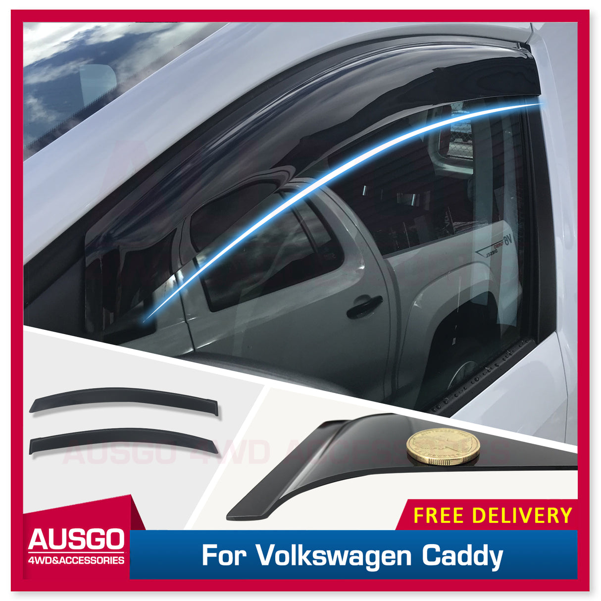 Weather Shields for Volkswagen Caddy 2005-2020