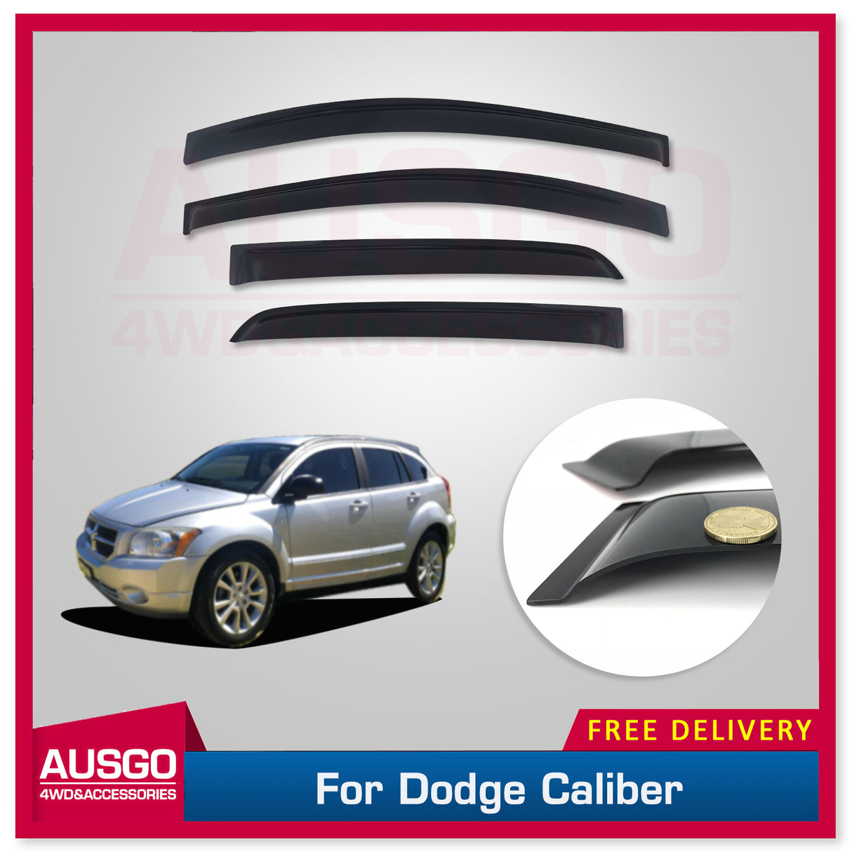 Weather Shields for Dodge Caliber PM Series 2006-2012