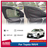 Car Window Sox Sun Shade for Toyota RAV4 2019-Onwards Front 2PCS