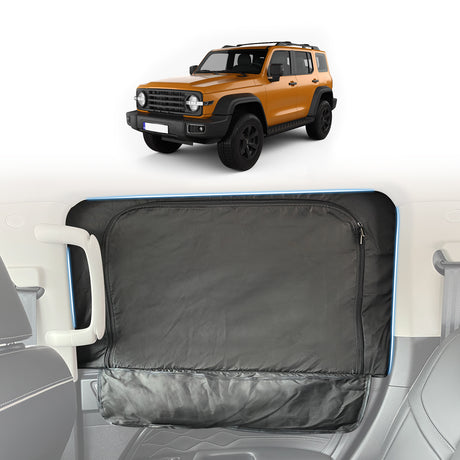 Rear 2PCS Camping Window Sox Sun Shade with Storage Bag Sunshade for GWM Tank 300