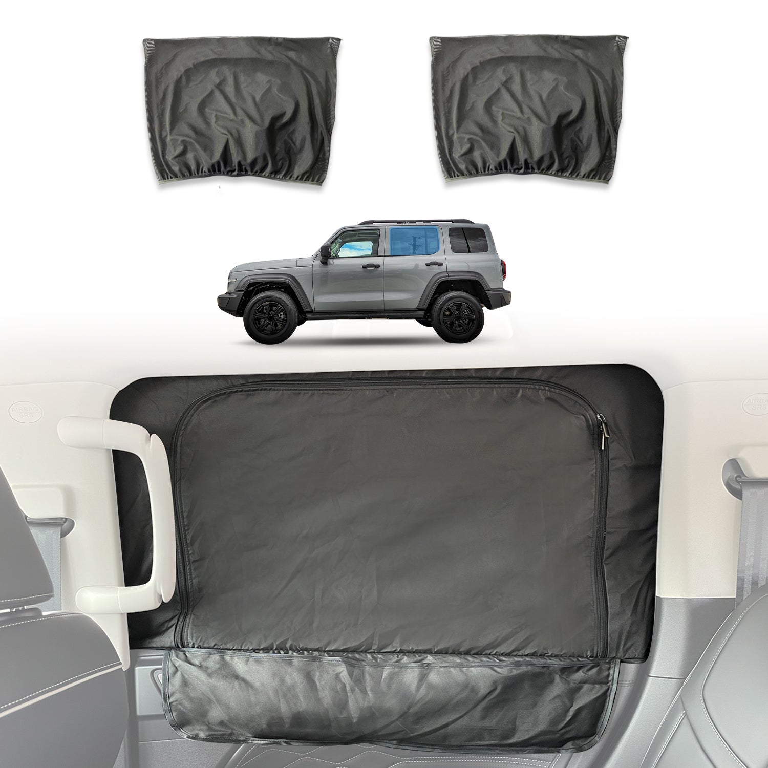 Window Sox Sun Shades for GWM Tank 300 Custom Fit Protection AUSGO 4X4 Accessories Pty LTD