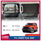 Car Window Sox Sun Shade for GWM Tank 300 Rear 2PCS