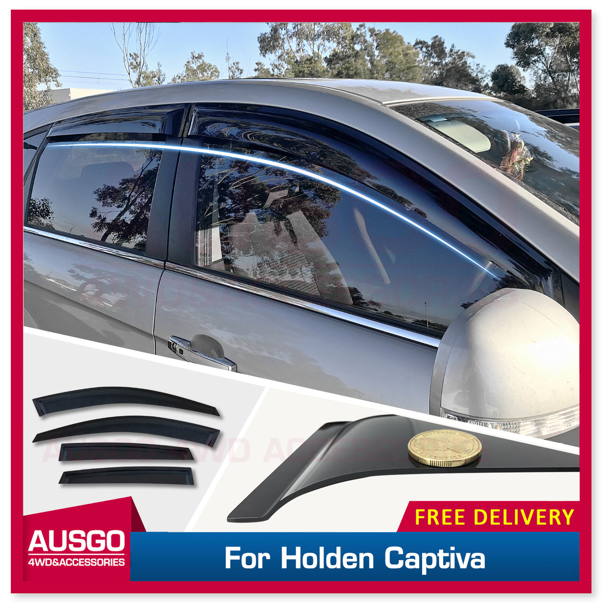 Weather Shields for Holden Captiva 2006-2019