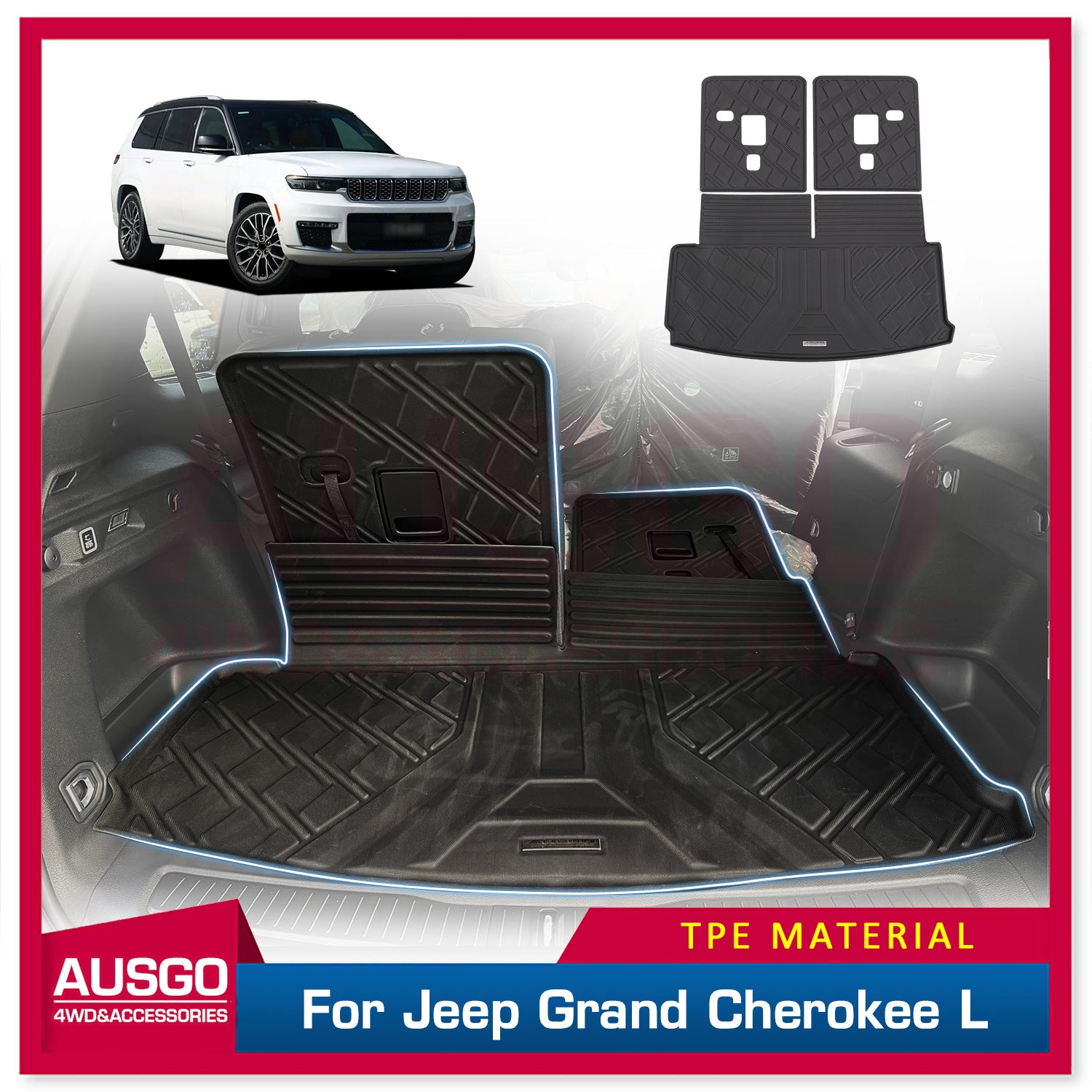 WL Jeep Grand Cherokee Cargo Cover - Mopar