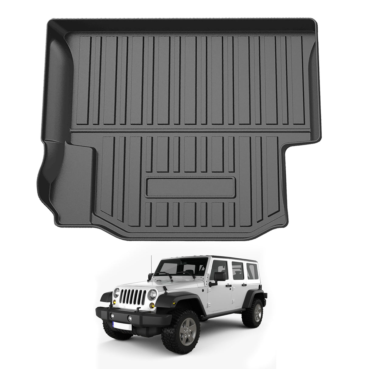 Boot Liner for Jeep Wrangler JK 4Door 2007-2018