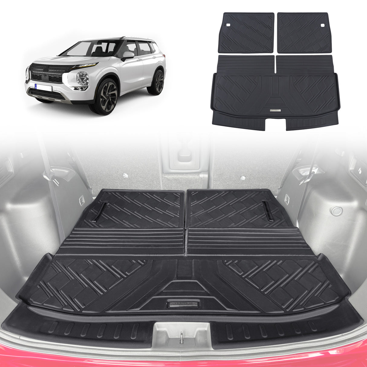 Boot Liner for Mitsubishi Outlander 2021-Onwards 7 Seats