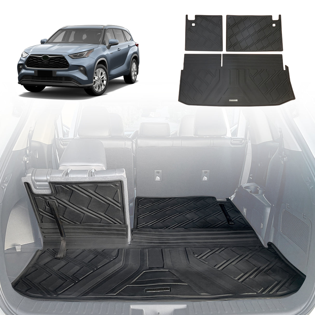 Boot Liner for Toyota Kluger Grande 2021-Onwards