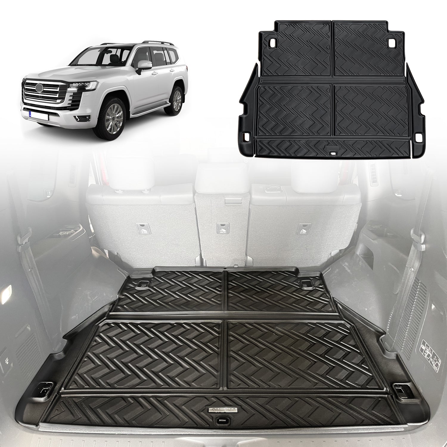 Boot Liner for Toyota LandCruiser 300 LC300 7 Seats 2021-Onwards