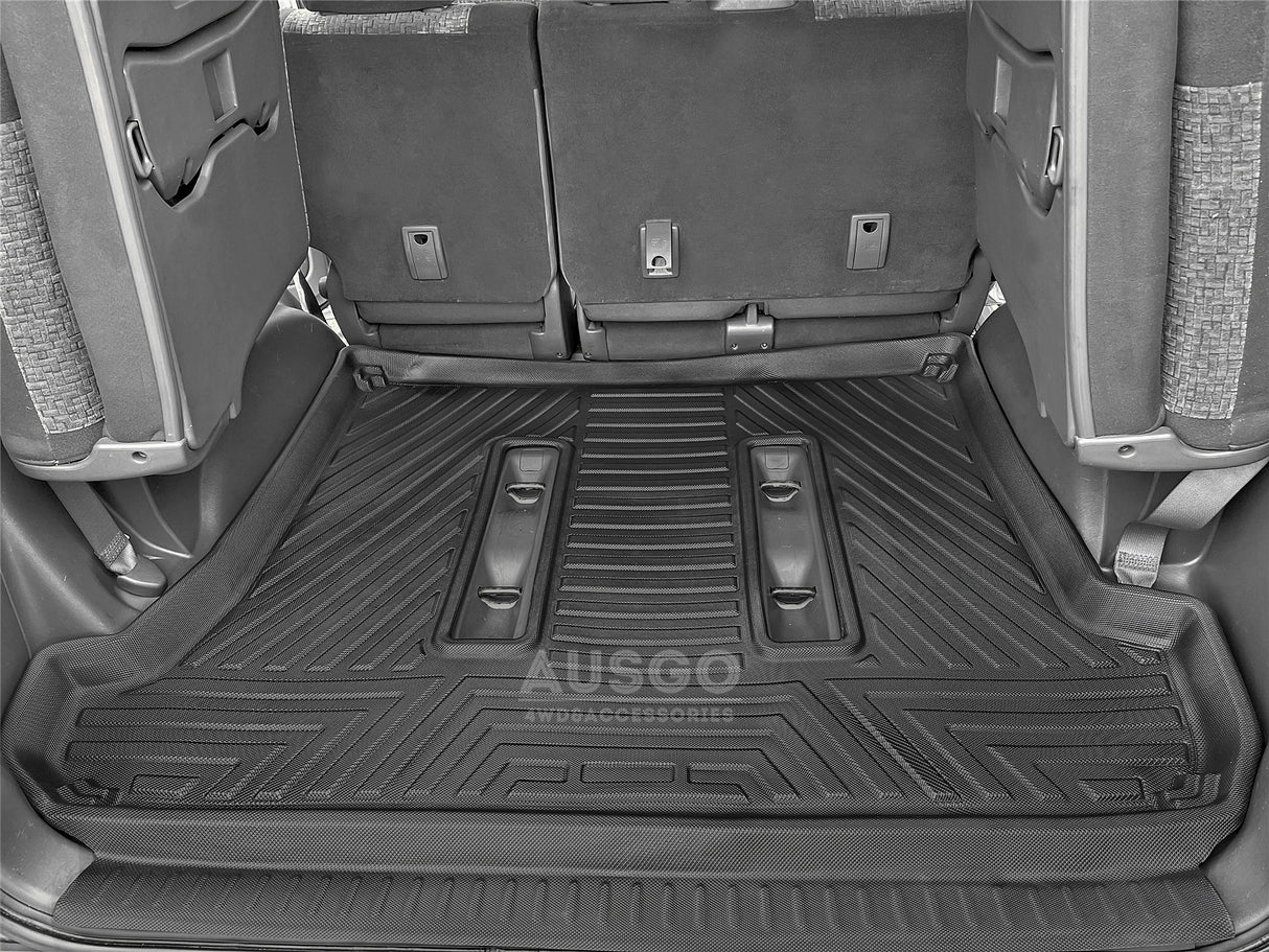 Boot Liner for Toyota LandCruiser Prado 120 Series 2003-2009 With Inner Rear Step Panel Covered