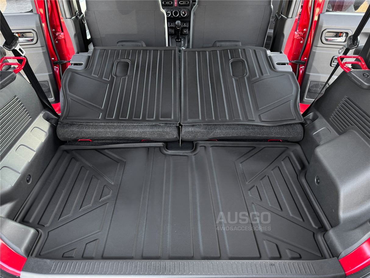 3D TPE Cargo Mat for Suzuki Jimny XL 5Door 2023-Onwards Boot Mat Boot Liner Trunk Mat Detachable 3PCS