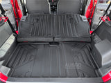 Luxury Weather Shields + Cargo Mat for Suzuki Jimny XL 5 Doors 5 Seats 2023-Onwards Weathershields Window Visors Boot Mat Detachable 3PCS Boot Liner